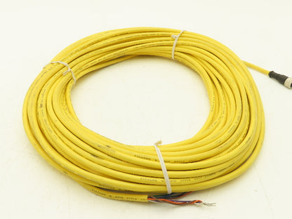 Banner QDE-8100D 8-Pin M12 Female Cordset 8x 22AWG 30.5 Meter Cable 100Ft