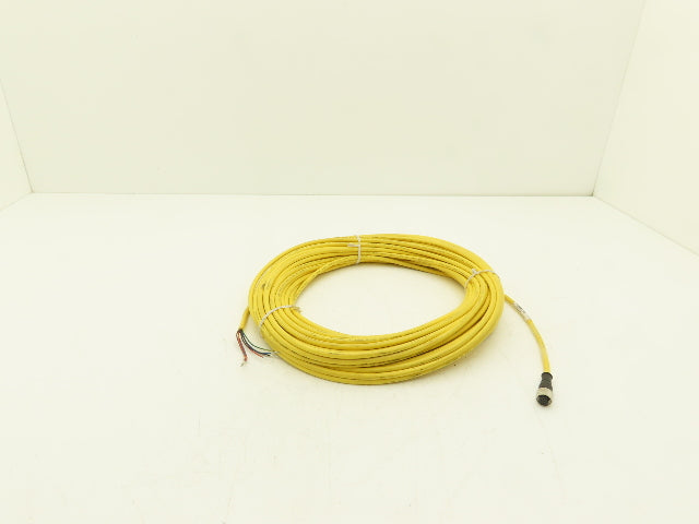 Banner QDE-8100D 8-Pin M12 Female Cordset 8x 22AWG 30.5 Meter Cable 100Ft