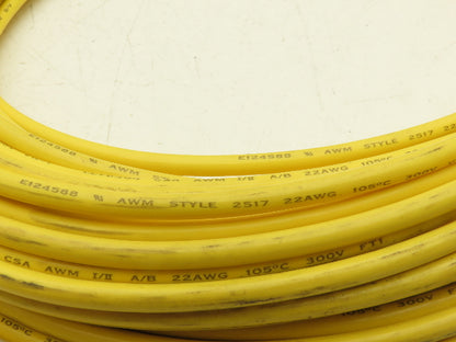 Banner QDE-8100D 8-Pin M12 Female Cordset 8x 22AWG 30.5 Meter Cable 100Ft