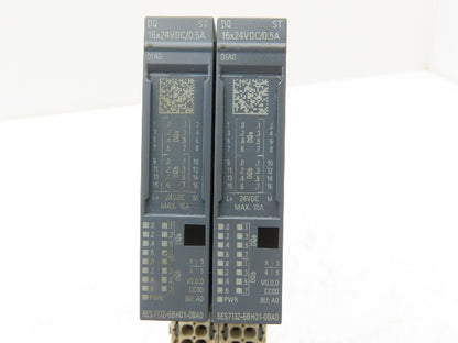 Siemens 6ES7 132-6BH01-0BA0 SIMATIC ET200SP DQ 16x Digital Output 24VDC Lot of 2