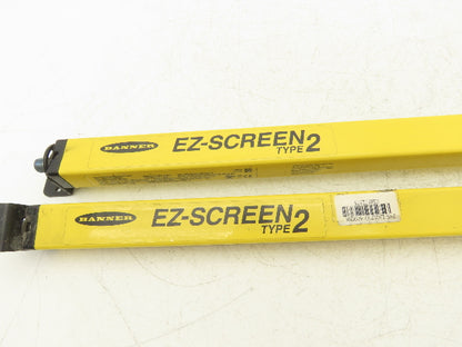 Banner EZ-SCREEN LP Safety Light Curtain Emitter/Receiver Set 600mm 24VDC IP65