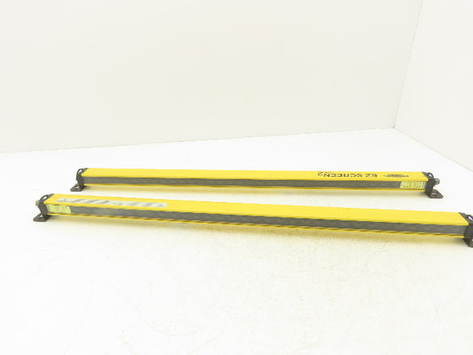 Banner EZ-SCREEN LP Safety Light Curtain Emitter/Receiver Set 600mm 24VDC IP65