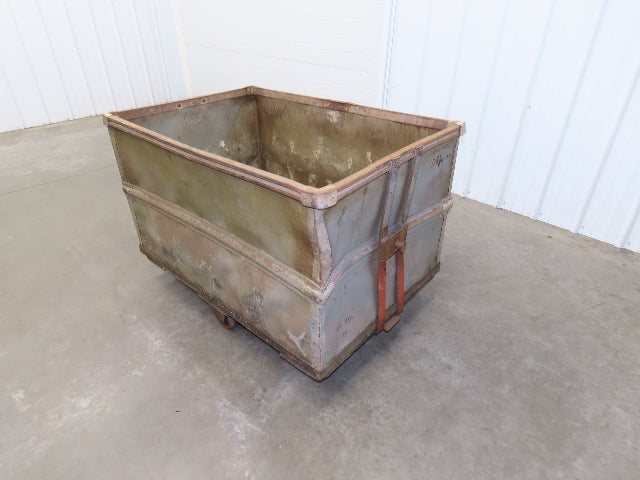 Vintage Tobacco Rolling Cart Factory Bin Steampunk Basket Storage Sutliff