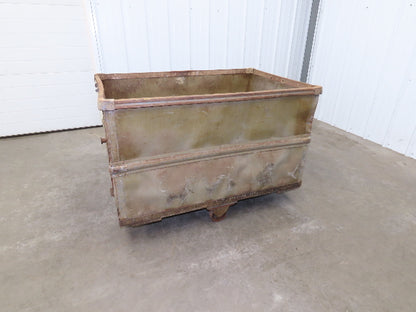 Vintage Tobacco Rolling Cart Factory Bin Steampunk Basket Storage Sutliff