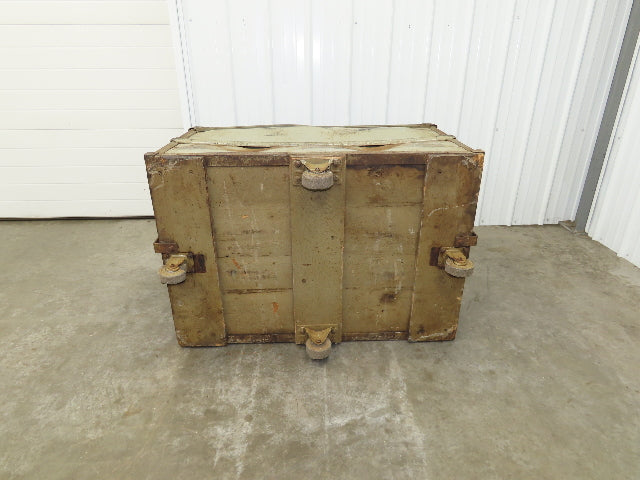 Vintage Tobacco Rolling Cart Factory Bin Steampunk Basket Storage Sutliff