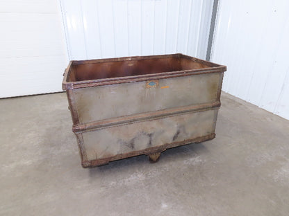 Vintage Tobacco Rolling Cart Factory Bin Steampunk Basket Storage Sutliff