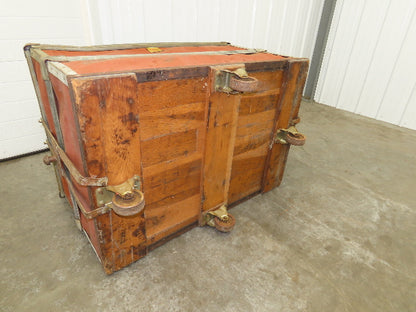 Vintage Tobacco Rolling Cart Factory Bin Steampunk Basket Storage Sutliff