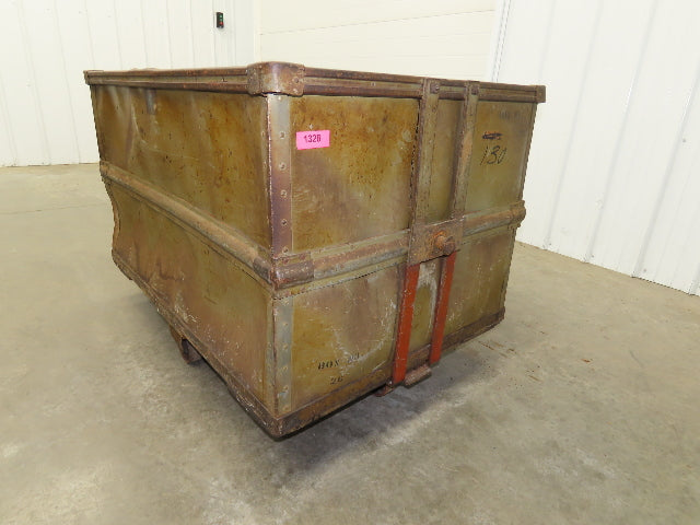 Vintage Sutliff Tobacco Rolling Cart Factory Bin Steampunk Basket Storage