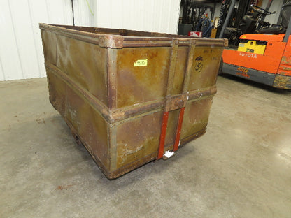 Vintage Sutliff Tobacco Rolling Cart Factory Bin Steampunk Basket Storage
