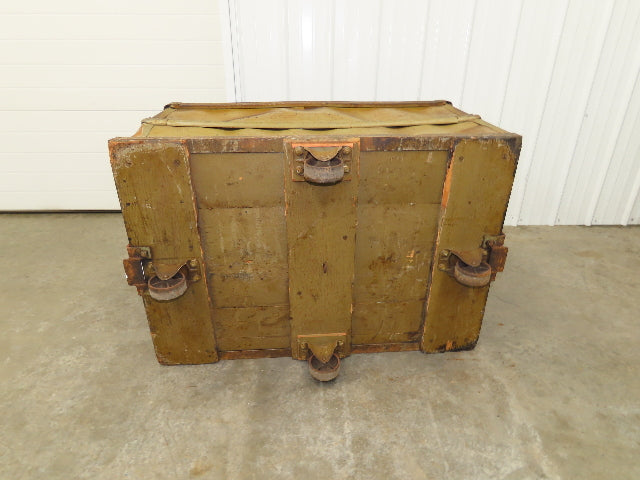 Vintage Sutliff Tobacco Rolling Cart Factory Bin Steampunk Basket Storage