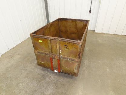 Vintage Sutliff Tobacco Rolling Cart Factory Bin Steampunk Basket Storage