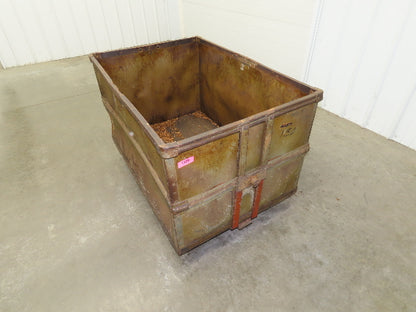 Vintage Sutliff Tobacco Rolling Cart Factory Bin Steampunk Basket Storage