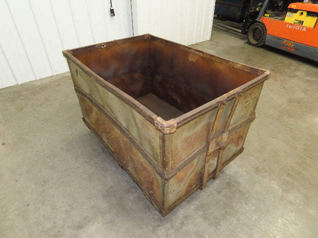 Diamond Fibre Vintage Sutliff Tobacco Rolling Cart Factory Bin Steampunk Storage