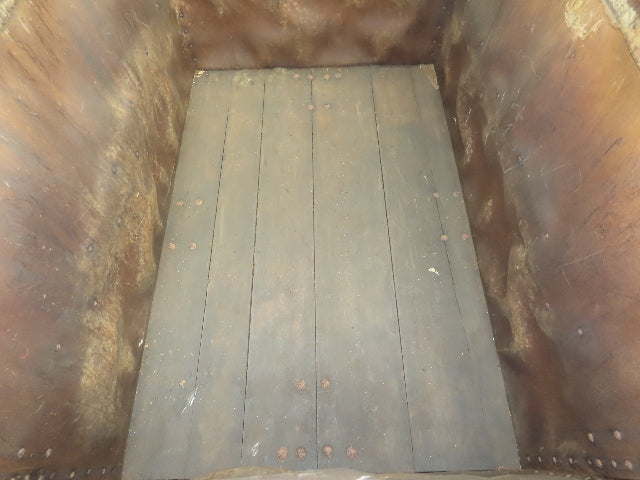 Diamond Fibre Vintage Sutliff Tobacco Rolling Cart Factory Bin Steampunk Storage