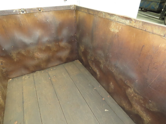 Diamond Fibre Vintage Sutliff Tobacco Rolling Cart Factory Bin Steampunk Storage