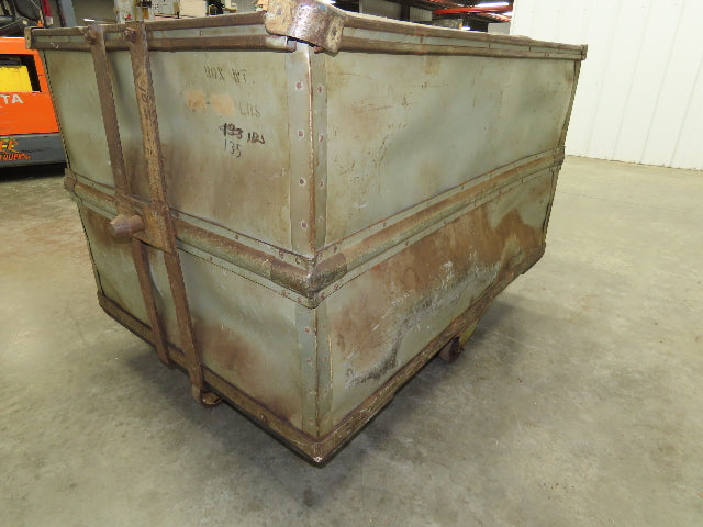Diamond Fibre Vintage Sutliff Tobacco Rolling Cart Factory Bin Steampunk Storage