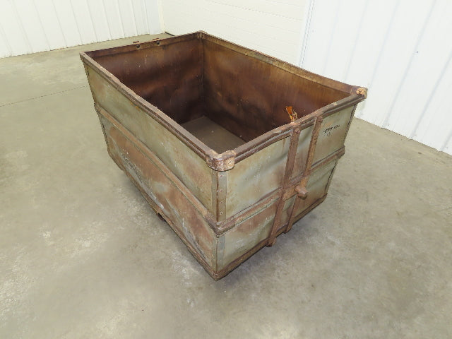 Diamond Fibre Vintage Sutliff Tobacco Rolling Cart Factory Bin Steampunk Storage