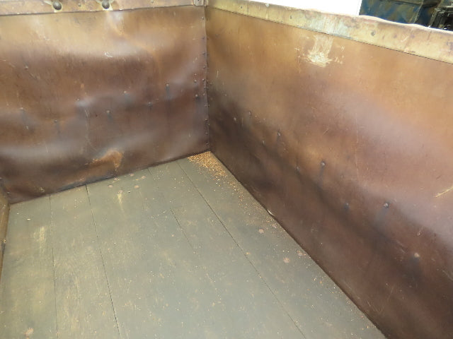 Diamond Fibre Vintage Sutliff Tobacco Rolling Cart Factory Bin Steampunk Storage