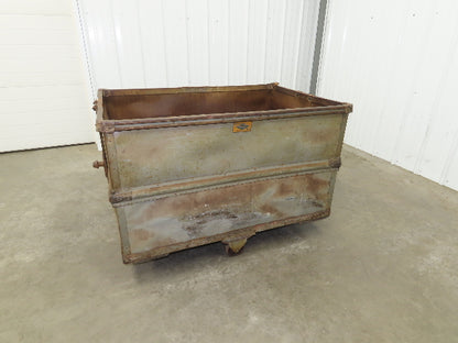 Diamond Fibre Vintage Sutliff Tobacco Rolling Cart Factory Bin Steampunk Storage