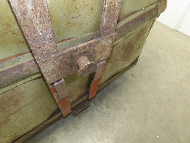 Diamond Fibre Vintage Sutliff Tobacco Rolling Cart Factory Bin Steampunk Storage