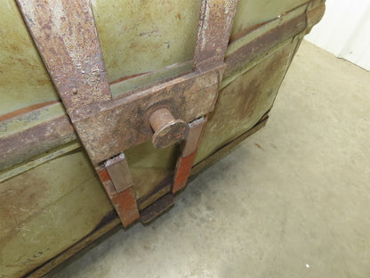 Diamond Fibre Vintage Sutliff Tobacco Rolling Cart Factory Bin Steampunk Storage