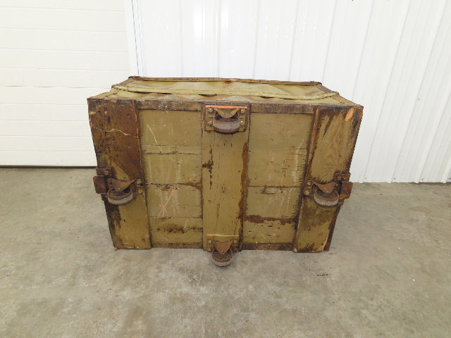 Diamond Fibre Vintage Sutliff Tobacco Rolling Cart Factory Bin Steampunk Storage