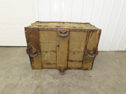 Diamond Fibre Vintage Sutliff Tobacco Rolling Cart Factory Bin Steampunk Storage