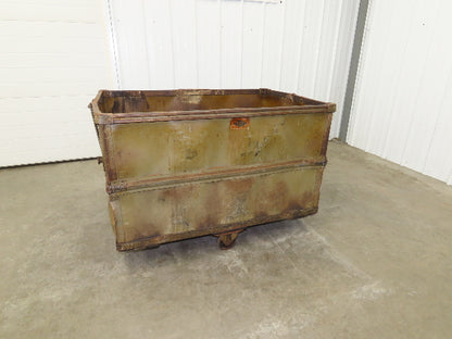 Diamond Fibre Vintage Sutliff Tobacco Rolling Cart Factory Bin Steampunk Storage