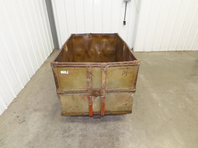 Diamond Fibre Vintage Sutliff Tobacco Rolling Cart Factory Bin Steampunk Storage