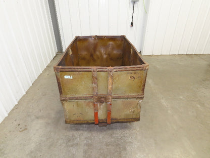 Diamond Fibre Vintage Sutliff Tobacco Rolling Cart Factory Bin Steampunk Storage