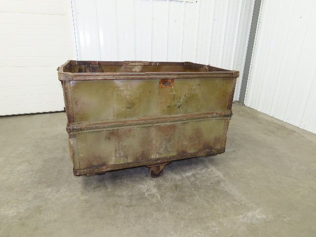 Diamond Fibre Vintage Sutliff Tobacco Rolling Cart Factory Bin Steampunk Storage