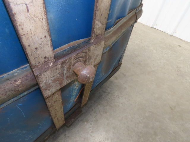 Vintage Tobacco Rolling Cart Factory Bin Steampunk Basket Storage Sutliff Blue