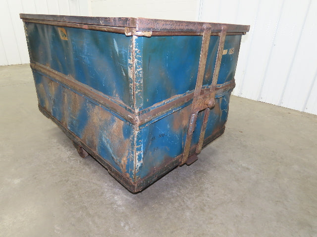 Vintage Tobacco Rolling Cart Factory Bin Steampunk Basket Storage Sutliff Blue