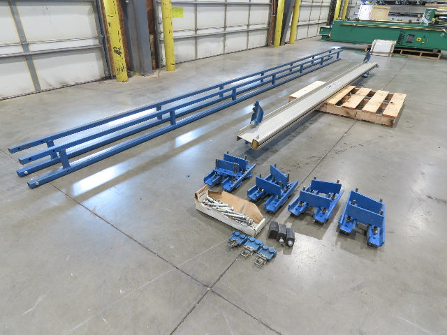 Gorbel 250Lb Ceiling Mount Aluminum Bridge Crane 13' Span 23' Runway