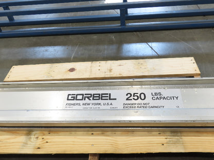 Gorbel 250Lb Ceiling Mount Aluminum Bridge Crane 13' Span 23' Runway