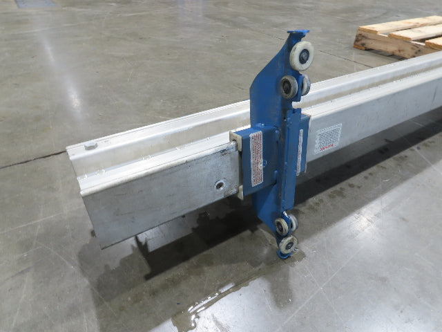 Gorbel 250Lb Ceiling Mount Aluminum Bridge Crane 13' Span 23' Runway