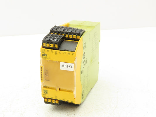 Pilz PNOZ s11C Safety Relay PNOZSIGMA Series 24VDC Spring Cage 8 N.O. & 1 N.C.