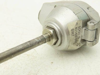 Chino SCYS1-0 KT148F892 Thermocouple Temperature Sensor 29" Probe Stainless