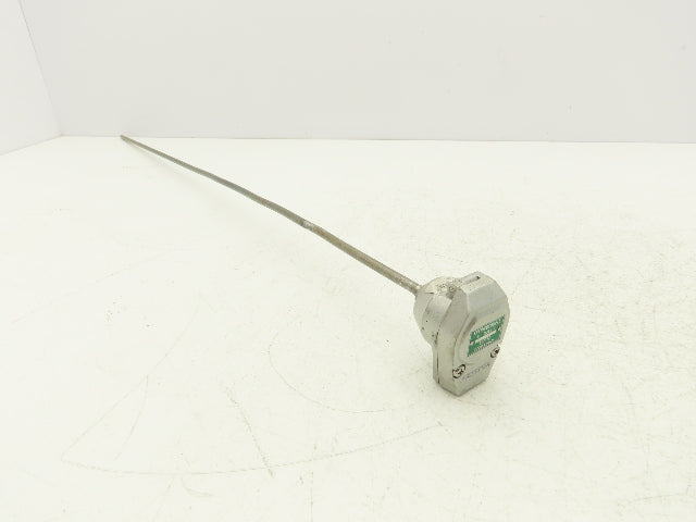 Chino SCYS1-0 KT148F892 Thermocouple Temperature Sensor 29" Probe Stainless