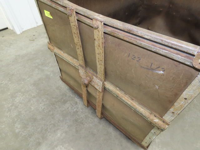 Vintage Tobacco Rolling Cart Factory Bin Steampunk Basket Storage Sutliff
