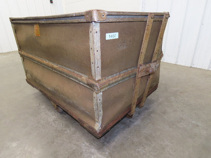 Vintage Tobacco Rolling Cart Factory Bin Steampunk Basket Storage Sutliff