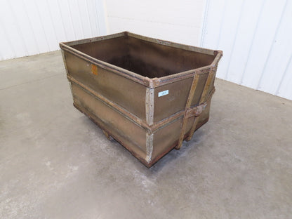 Vintage Tobacco Rolling Cart Factory Bin Steampunk Basket Storage Sutliff