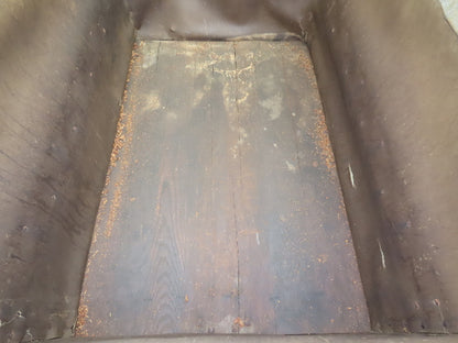 Vintage Tobacco Rolling Cart Factory Bin Steampunk Basket Storage Sutliff