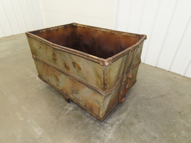 Vintage Tobacco Rolling Cart Factory Bin Steampunk Basket Storage Sutliff