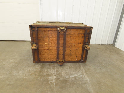 Vintage Tobacco Rolling Cart Factory Bin Steampunk Basket Storage Sutliff