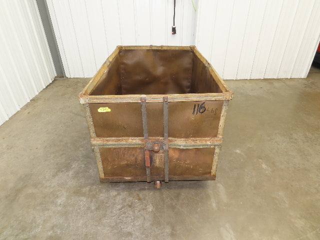 Vintage Tobacco Rolling Cart Factory Bin Steampunk Basket Storage Sutliff