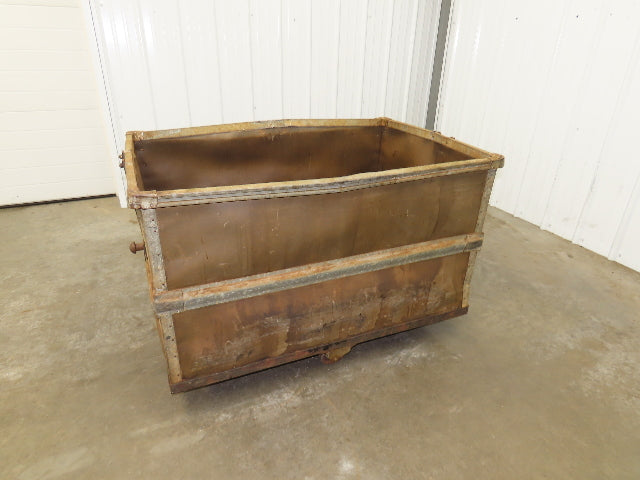 Vintage Tobacco Rolling Cart Factory Bin Steampunk Basket Storage Sutliff