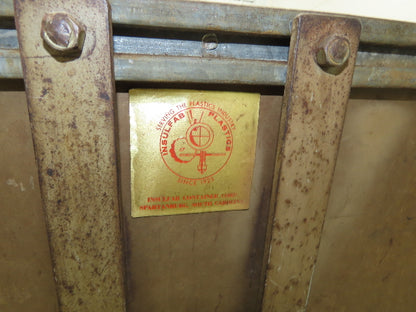 Vintage Sutliff Tobacco Rolling Cart Factory Bin Steampunk Basket Storage Damage