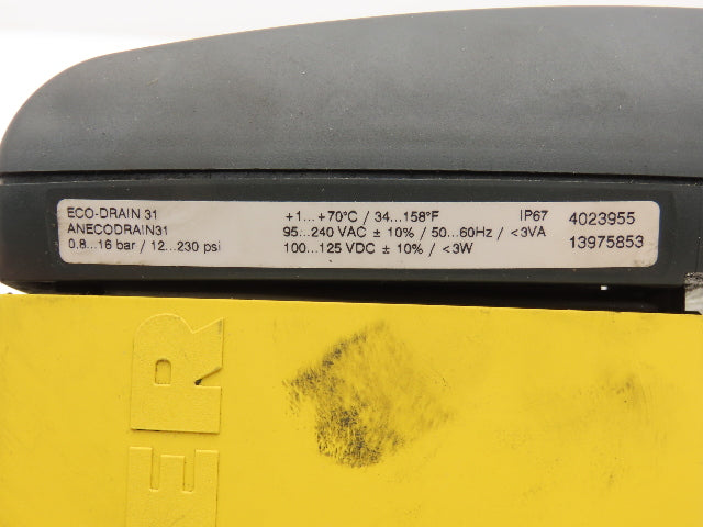 Kaeser 4023955 Eco-Drain 31 Module 12-230PSI 100-125VDC / 95-240VAC 50/60Hz IP67
