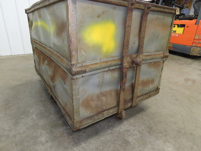 Diamond Fibre Vintage Sutliff Tobacco Rolling Cart Factory Bin Steampunk Storage